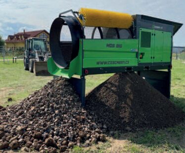 CZ_Screen Trommel Trommelsiebanlage